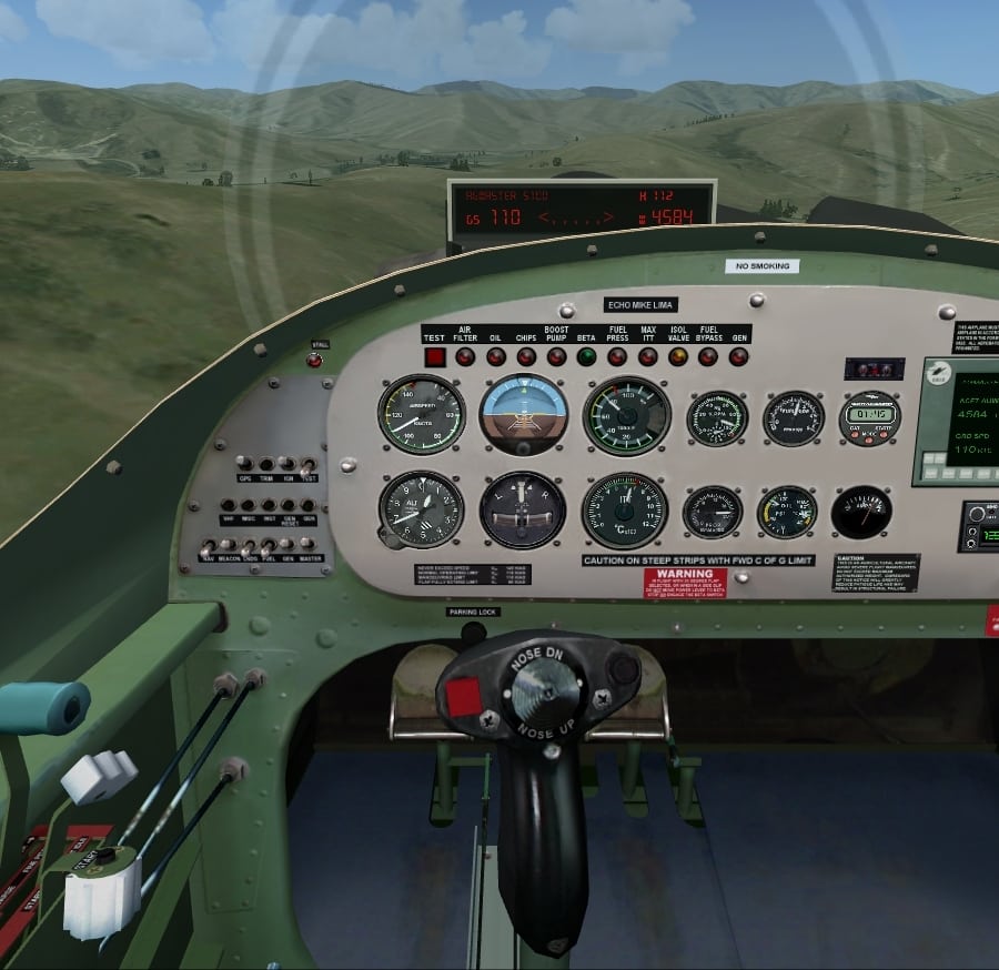 FSX/FS2004 Aerospace FU24-950 series Fletcher Walter Turbine Version