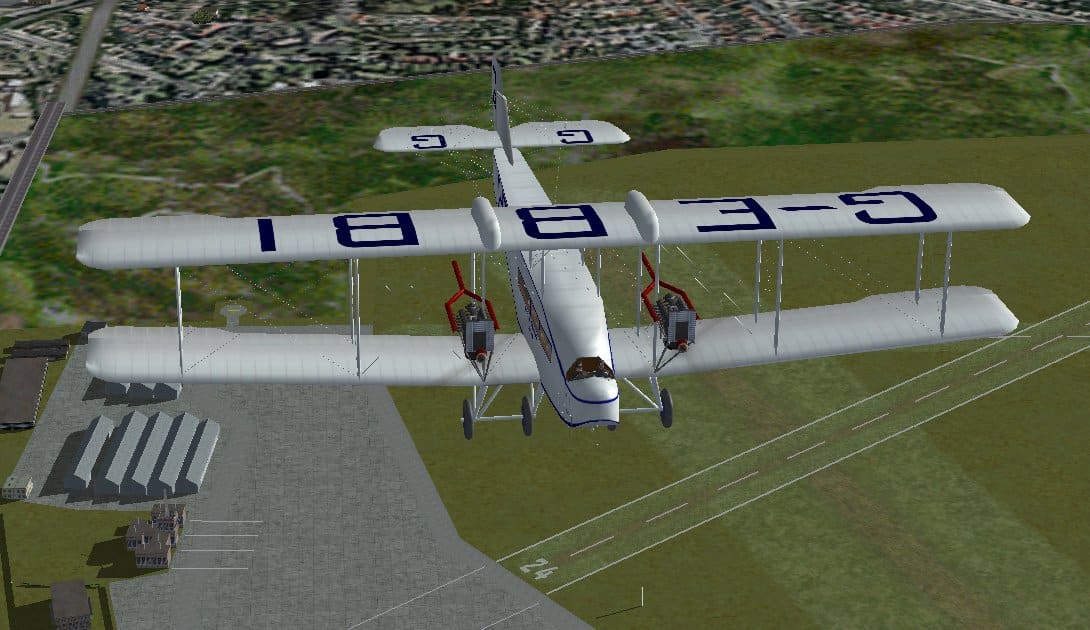 FSX/FS2004 Handley Page W8b