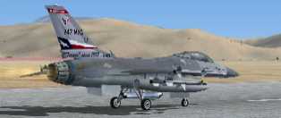 FSX/FS2004 Houston ANG Vipers Tail Flashes