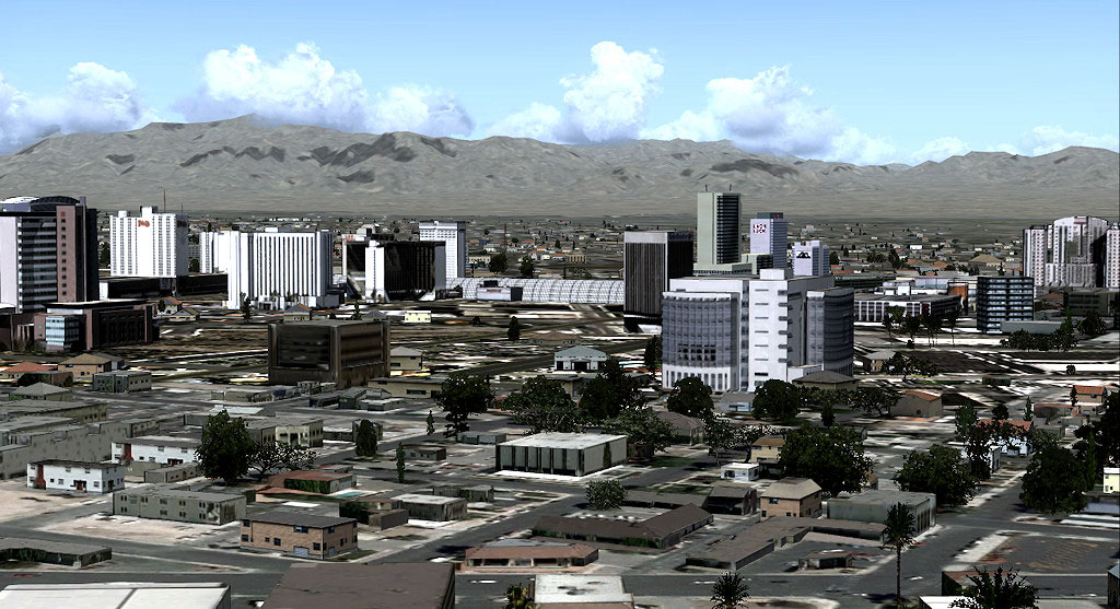 FSX/FS2004 Scenery–Las Vegas, Nevada