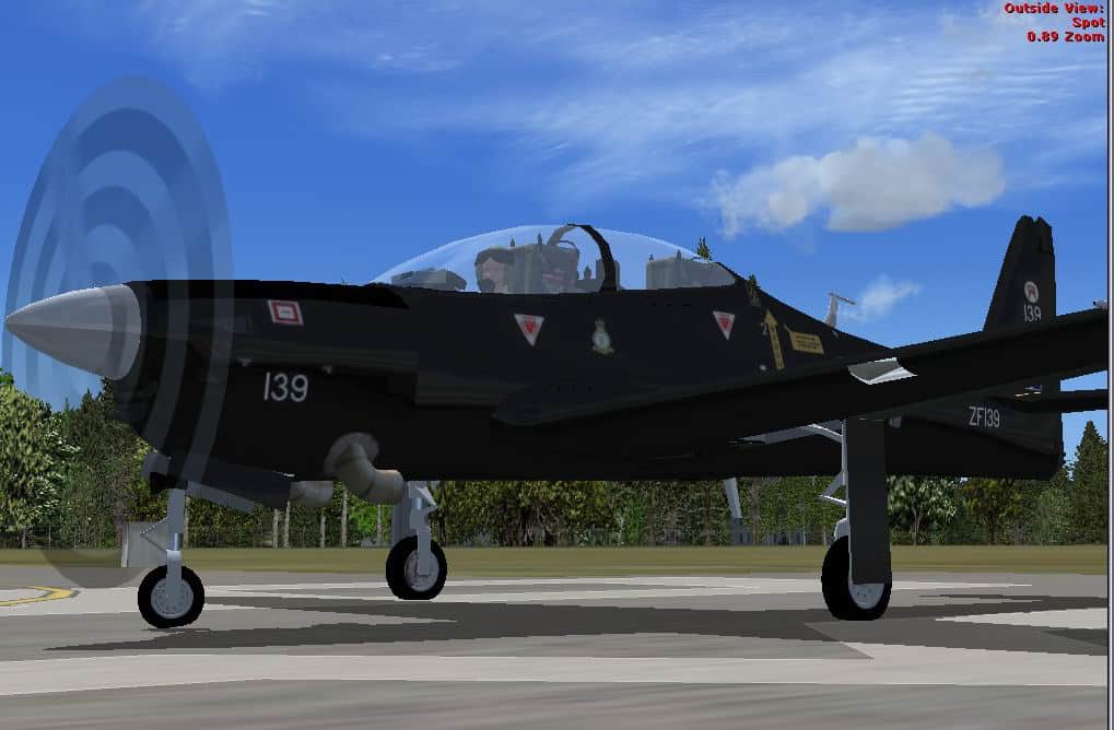 FSX/FS2004 Shorts Tucano (RAF) Package