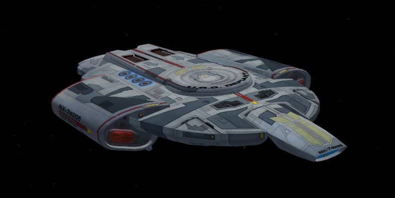 FSX/FS2004 Trek Set – USS Defiant