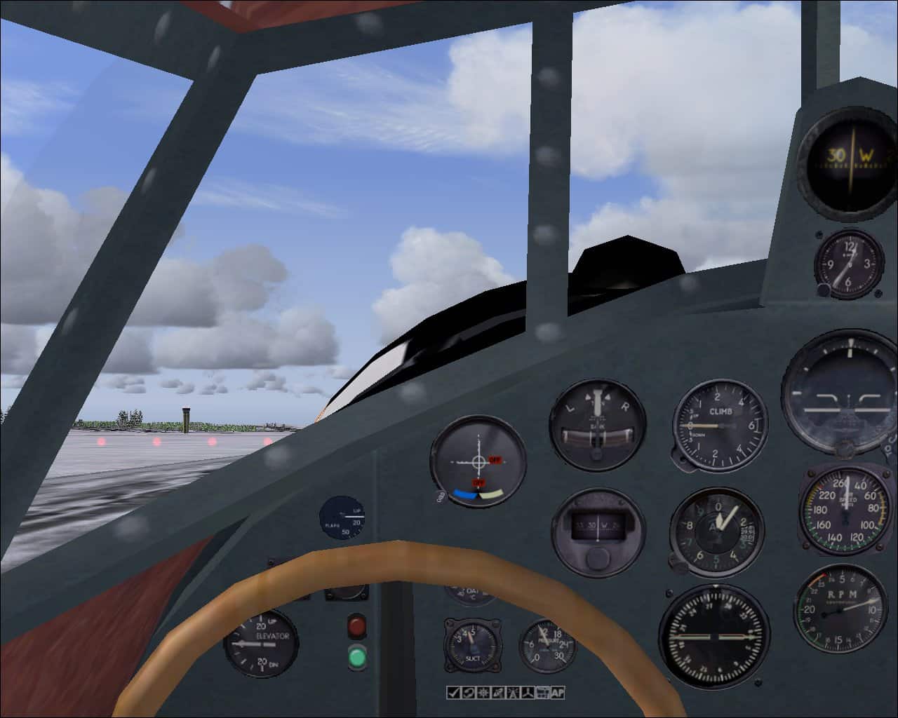 FSX/FS2004 Vultee V1A.