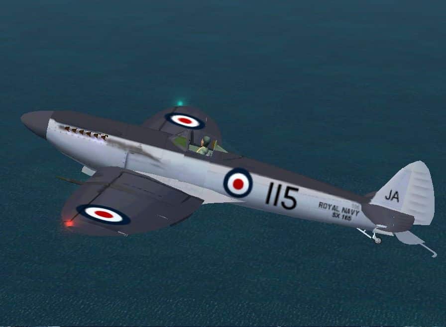 FSX/FS2004/FS2002 Seafire XVII:
