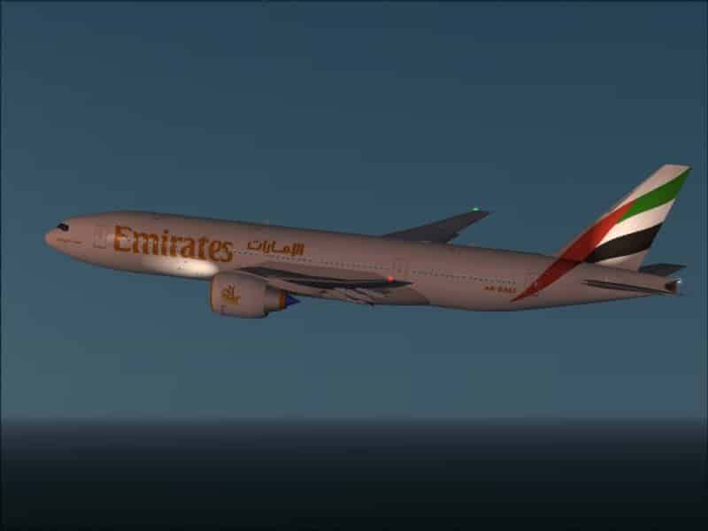 MelJet Boeing 777-200 Emirates