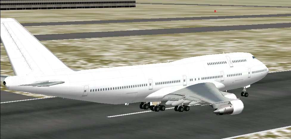 Project Opensky BOEING 747-300 Paint Kit for FS2000/2