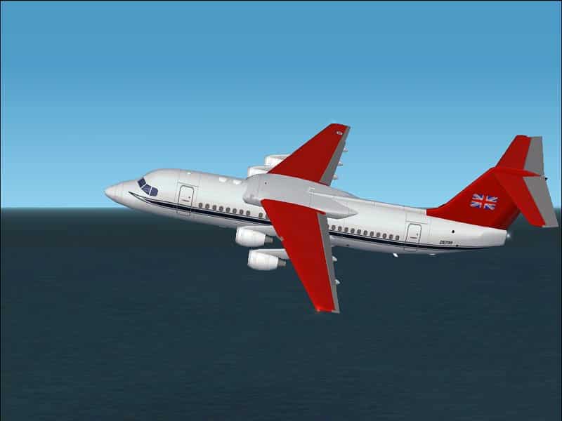 Queens Royal Flight BAe