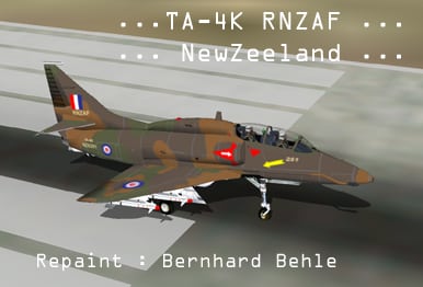 TA-4K RNZAF Royal NewZealand Air Force