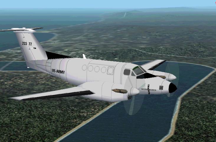 United States Army Virtual RC-12 Guardrail Common Sensor