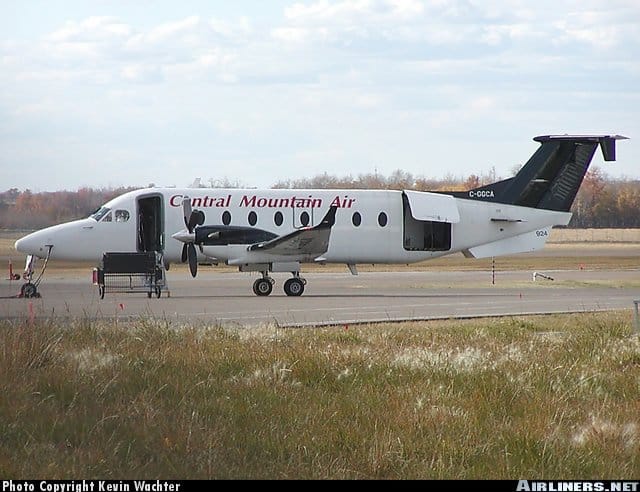 Beech1900D Central Mountain Air Texture only 2 Livery Package