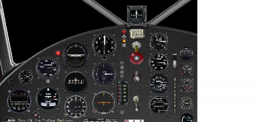 Beechcraft Staggerwing Panel