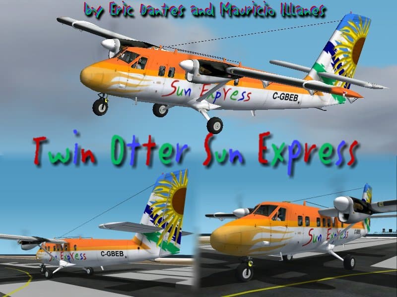 DHC-6 , Twin Otter , Sun Express Package