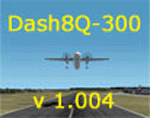 Dash8Q-300 aircraft package