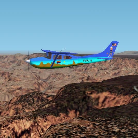 FS2002 182RG Default repaint (AZ paint scheme)