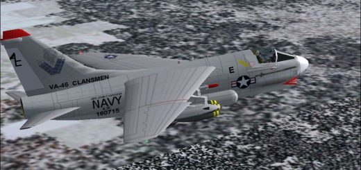 FS2002 A-7E Corsair II of VA-46