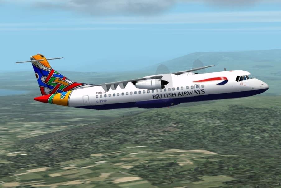 FS2002 ATR-72-500 – British Airways