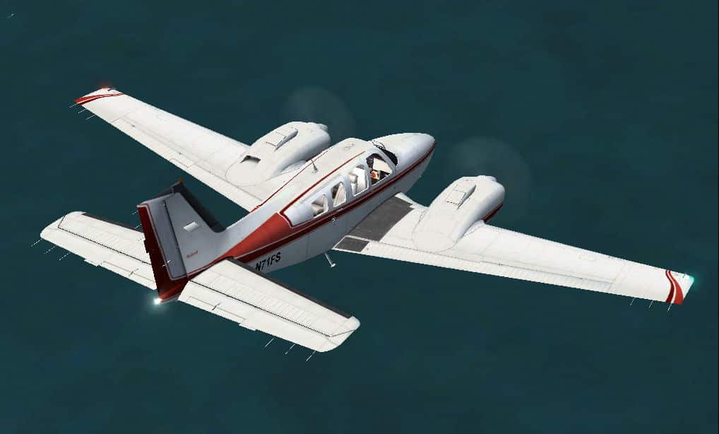 FS2002 Baron Repainted textures