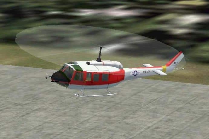 FS2002 Bell HU-1 212 Navy “Huey”