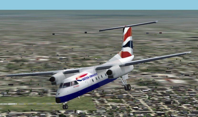 FS2002 British Airways Dash8