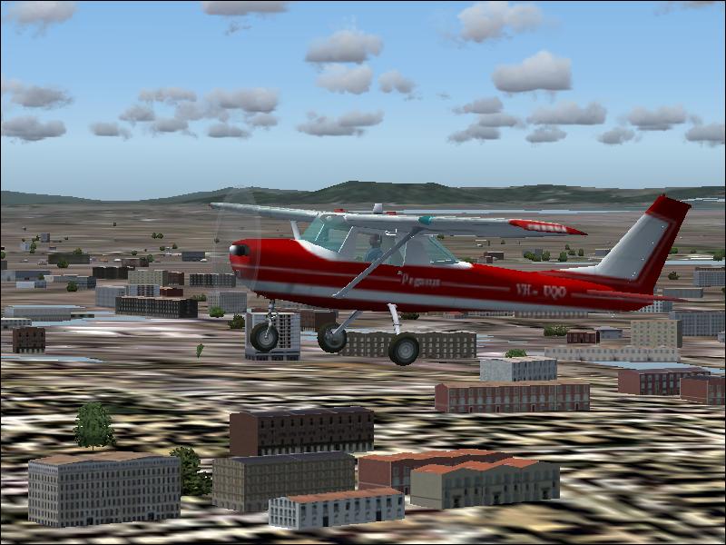 FS2002 Cessna 150 Pegasus Flying School Textures only