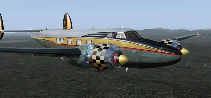 FS2002 Howard 500 NO Virtual Cockpit