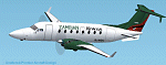 FS2002 PRO Beechcraft B1900D Zambian Airways