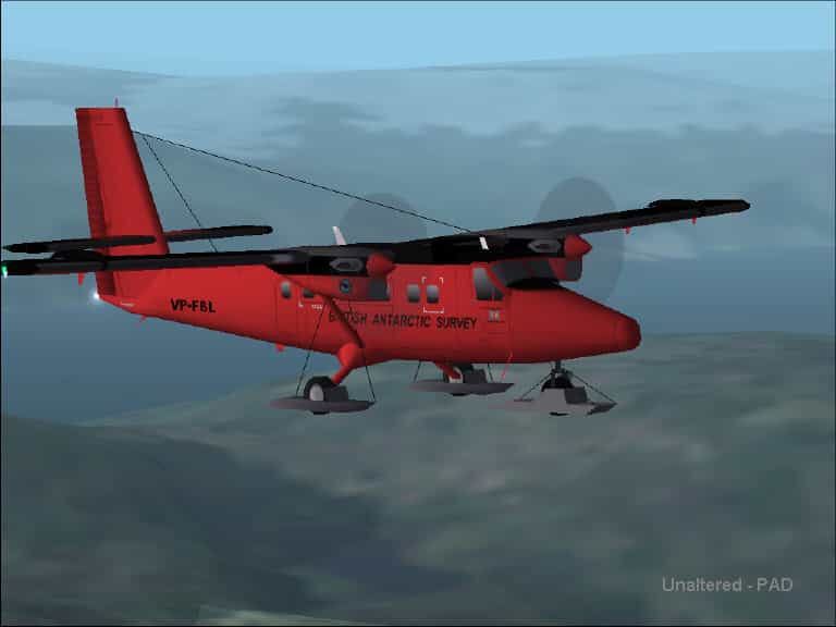 FS2002 PRO DHC6-300S Twin Otter British Antarctic Survey