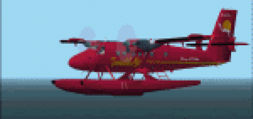 FS2002 PRO DeHavilland DHC6-300 Short Nose Twin Sea Otter