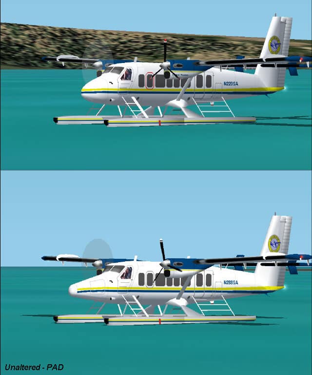 FS2002 PRO DeHavilland DHC6-300 Twin Sea Otter Seaborne Airlines