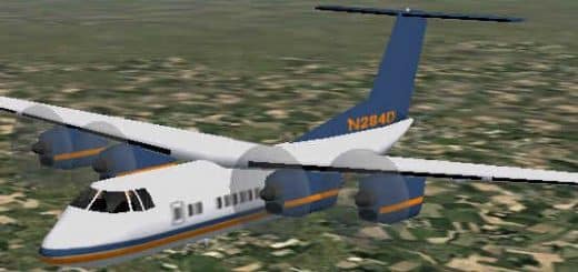 FS2002 Pro De Havilland DHC Dash 7