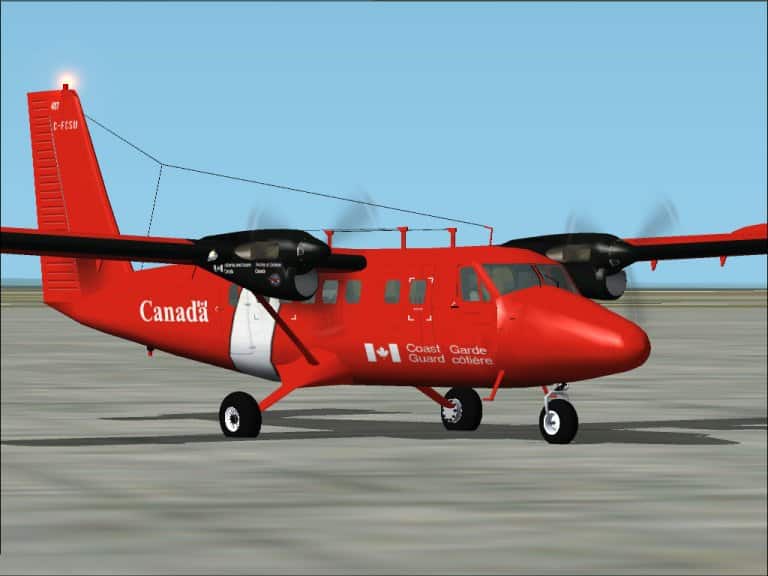 FS2002 Pro / FS2004 Project Globe Twotter DHC6-300. Canadian Coast Guard