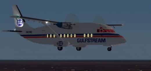 FS2002 Pro Shorts SD3-60-300 36 Pax Twin Turboprop Transport. Gulfstream International Airlines
