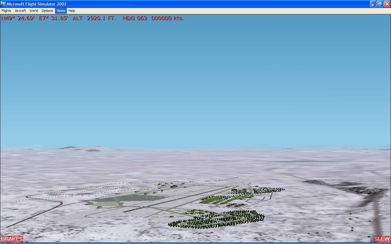 FS2002/2004 Ramstein, Germany scenery