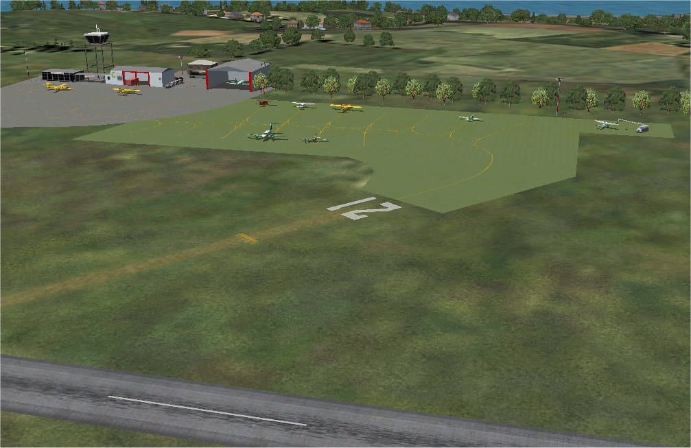 FS2004 Alderney Airport (EGJA)