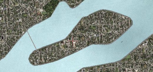 FS2004 Belle Isle, Detroit, Scenery