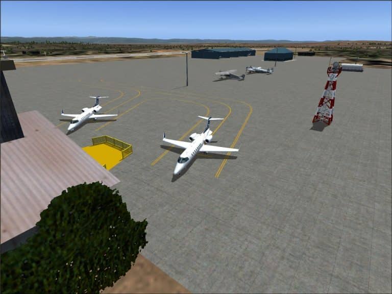 FS2004 Coalinga Airport California Flight Simulator 2004 Mod