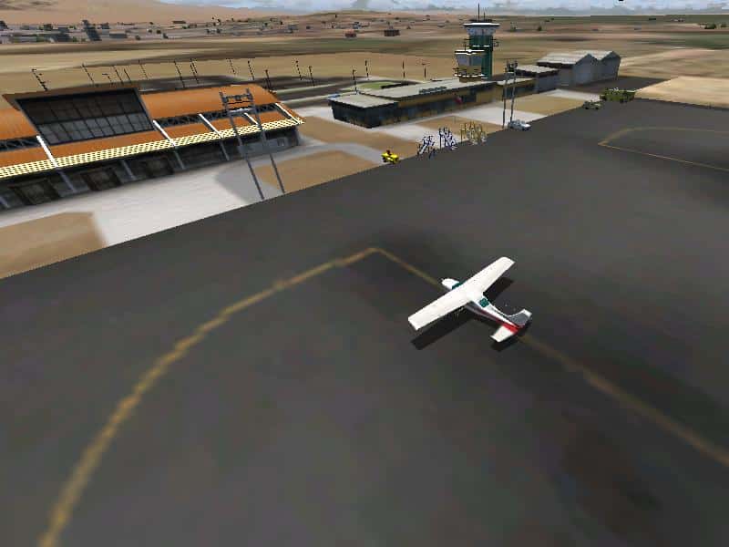 FS2004 El Loa Airport (SCCF), Calama, Chile