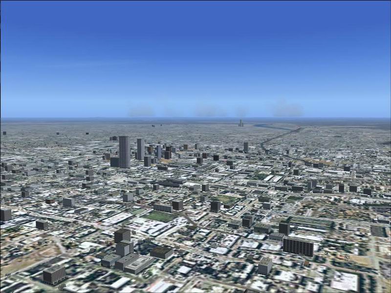 FS2004 Enhanced Scenery for Tulsa, OK