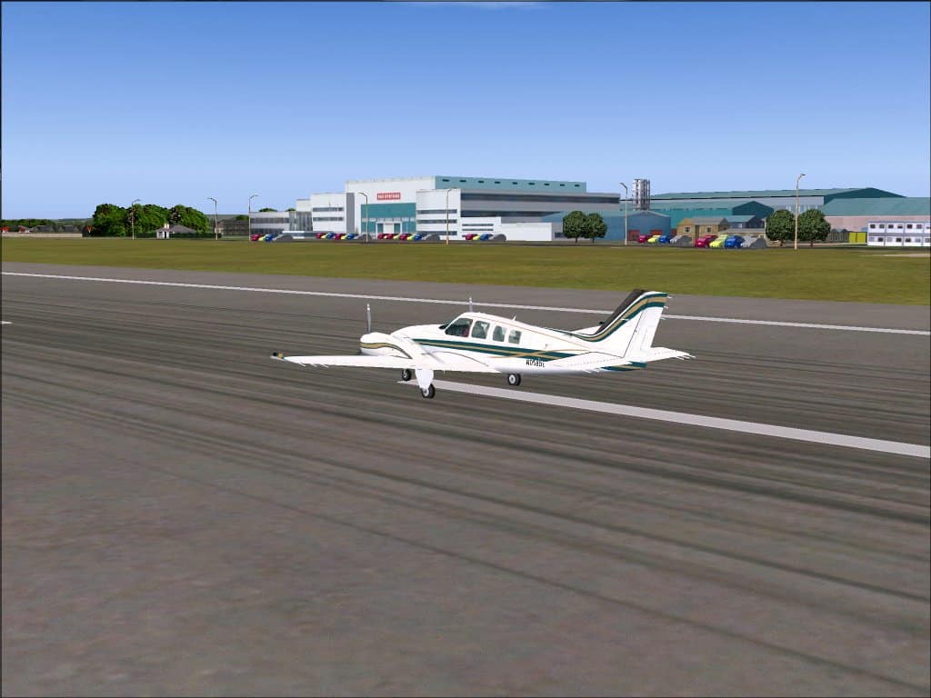 FS2004 Glasgow Prestwick Int. Airport, Scotland, UK