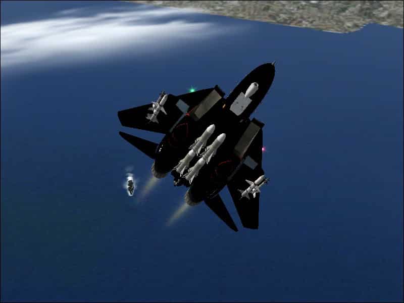 FS2004 HMAS Carrier berthed at Melbourne, Perth, AU