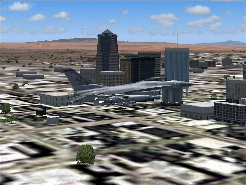 FS2004 Improvements to Tucson, Az