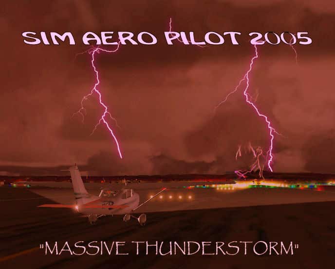 FS2004 Massive Thunderstorm/Lightning Effects