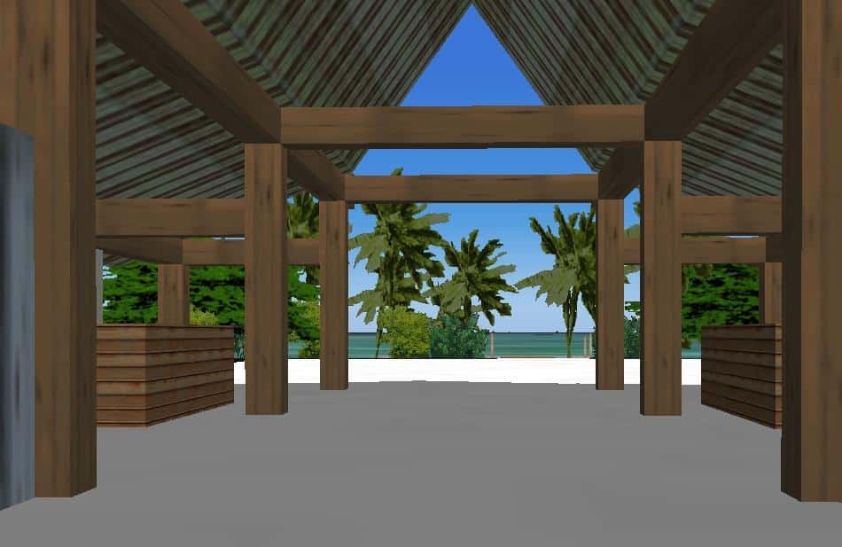 FS2004, Maupiti airport, French Polynesia…..NTTP