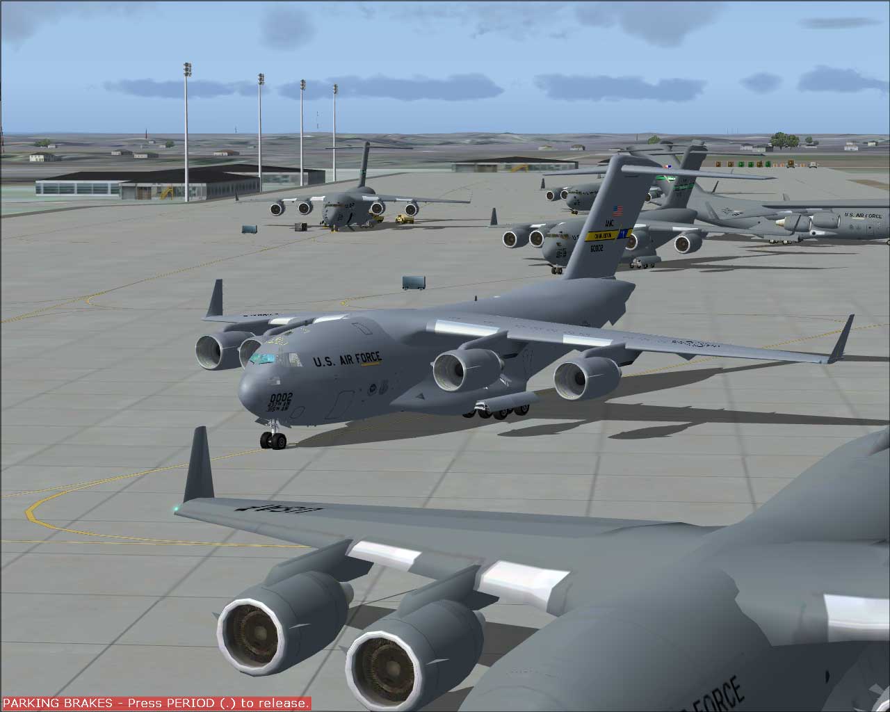 FS2004 McChord AFB (KTCM),Washington State