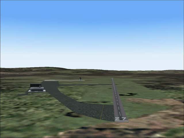 FS2004 Meggido Airport (LLMG), Israel