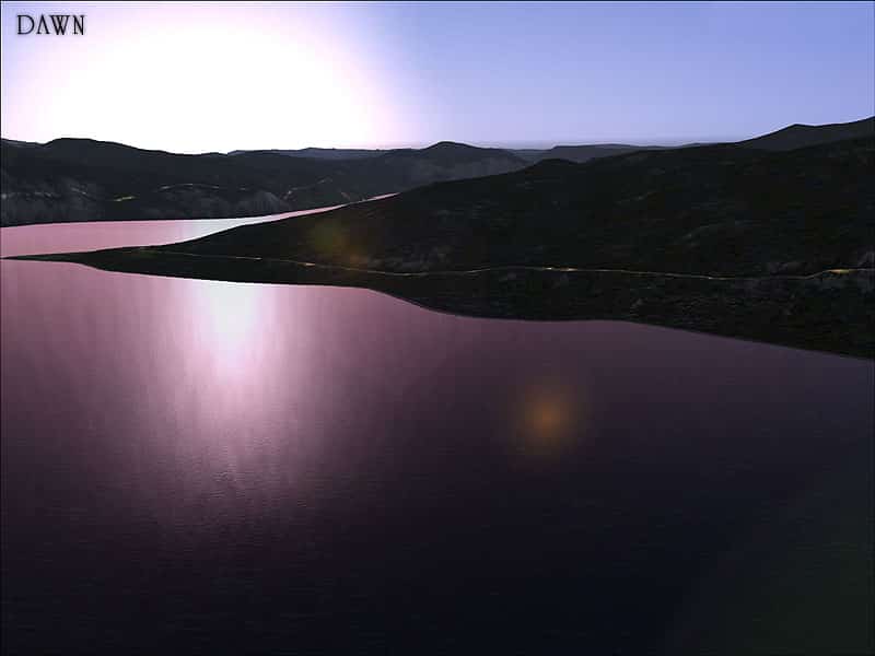 FS2004 New Environment Maps – Improved Water Reflections