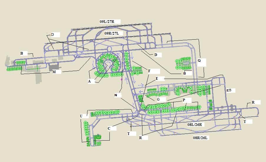 FS2004 Paris Charles De Gaulle (CDG) AFCAD2 Airport Upgrade