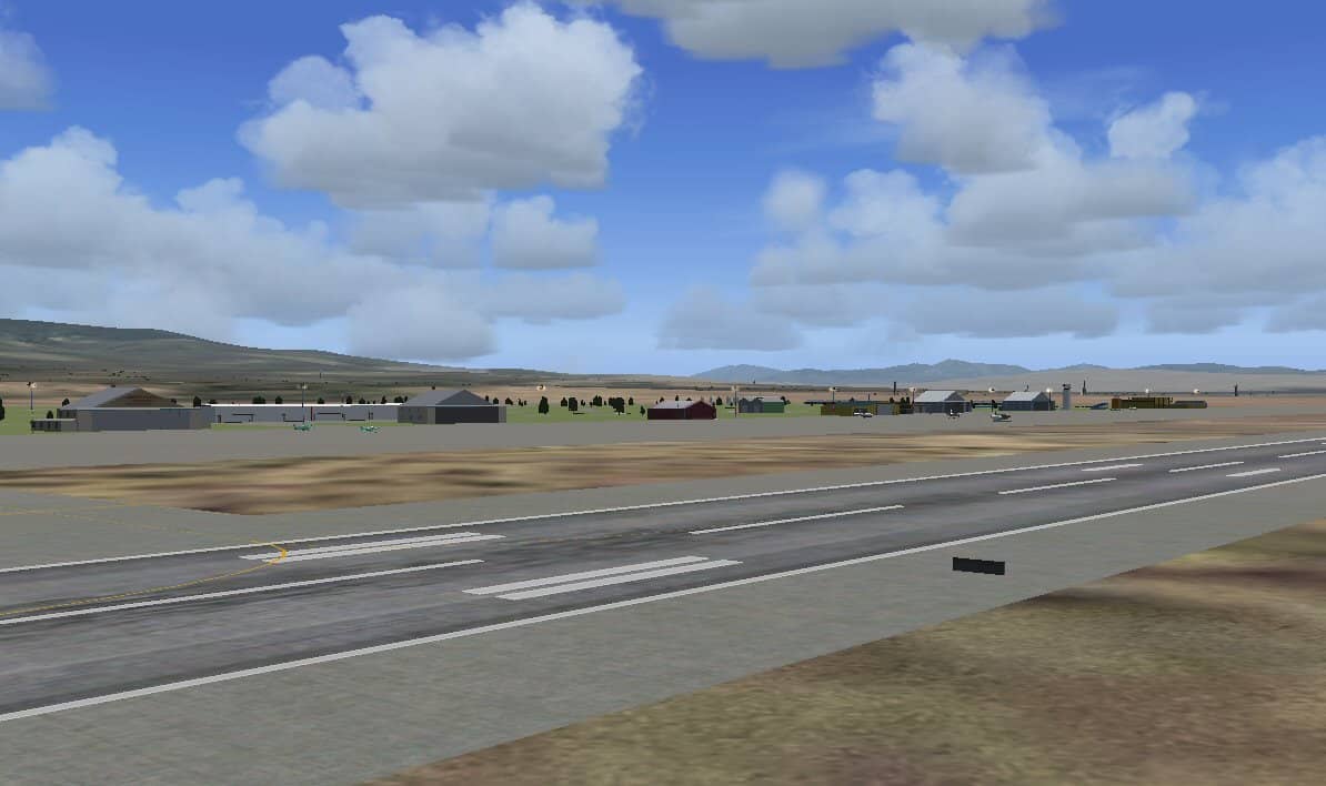 FS2004 Pocatello Regional Airport, Idaho