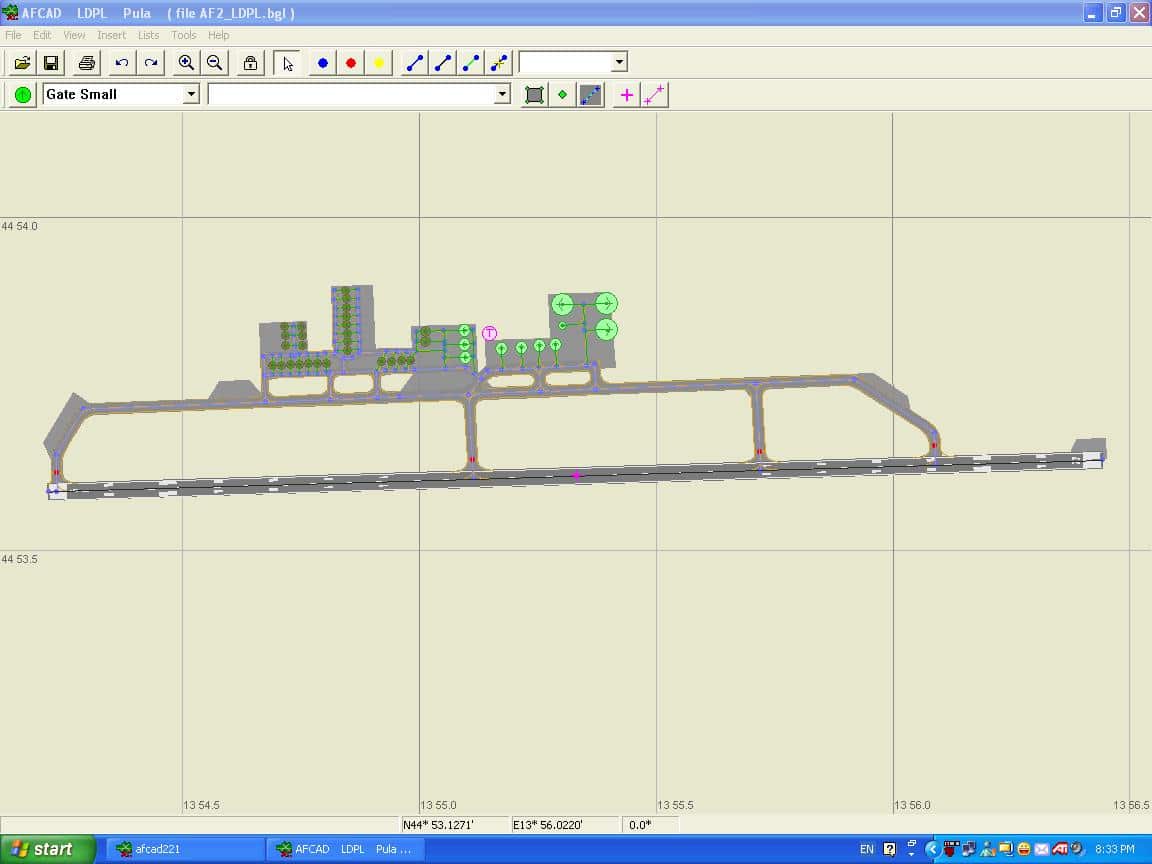 FS2004 Pula AB, Croatia (LDPL) AFCAD2 File