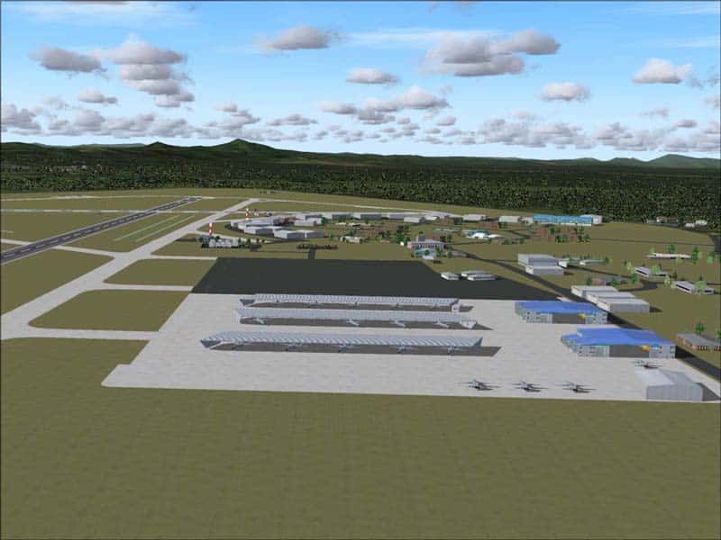 FS2004 RAAF Bases Richmond, Amberley,East Sale and Williamtown, Australia